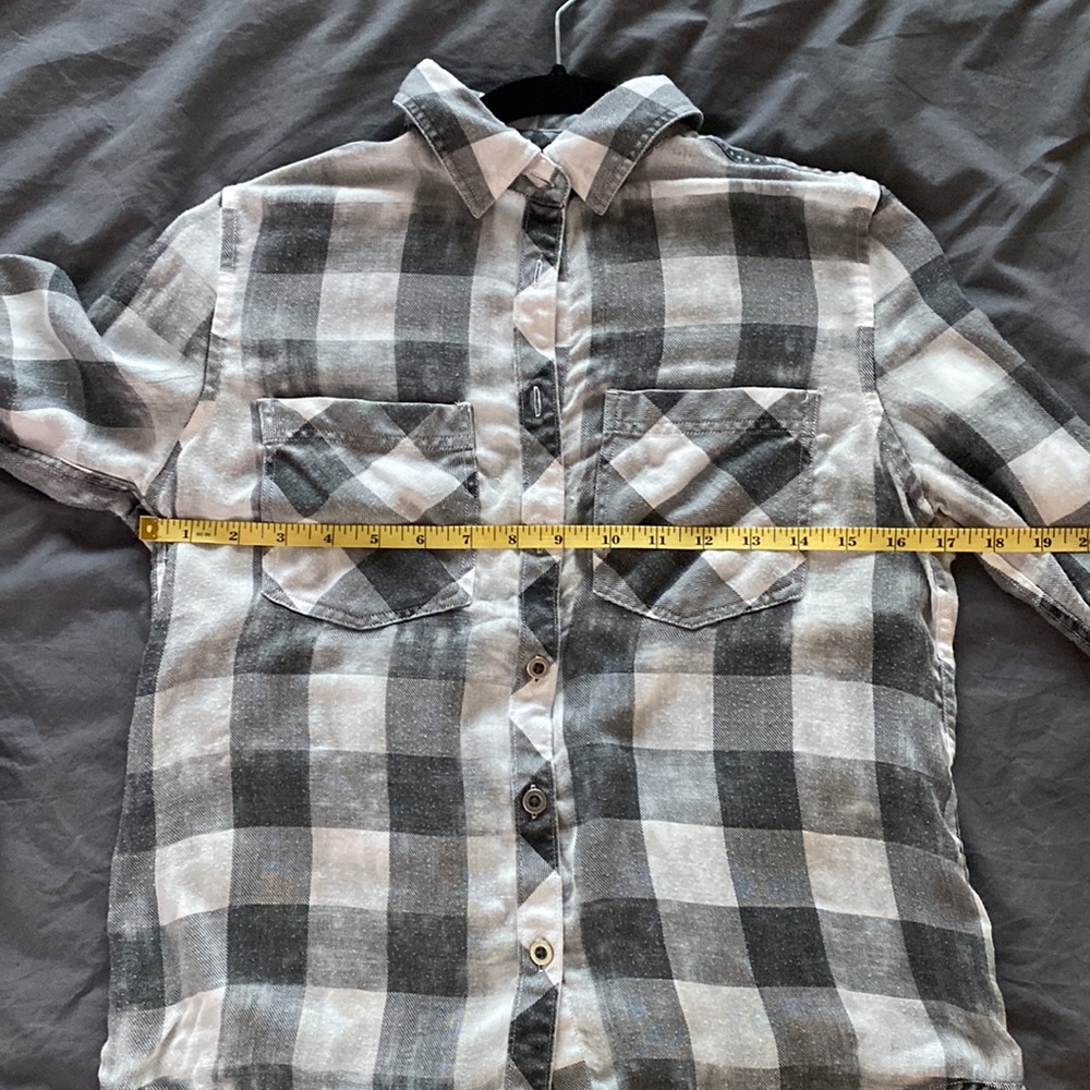 Distressed Hi Low Button Up Nollie - image 4